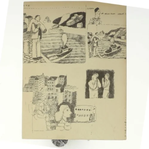 Optrin fra Seppo Mattinens skitsebog