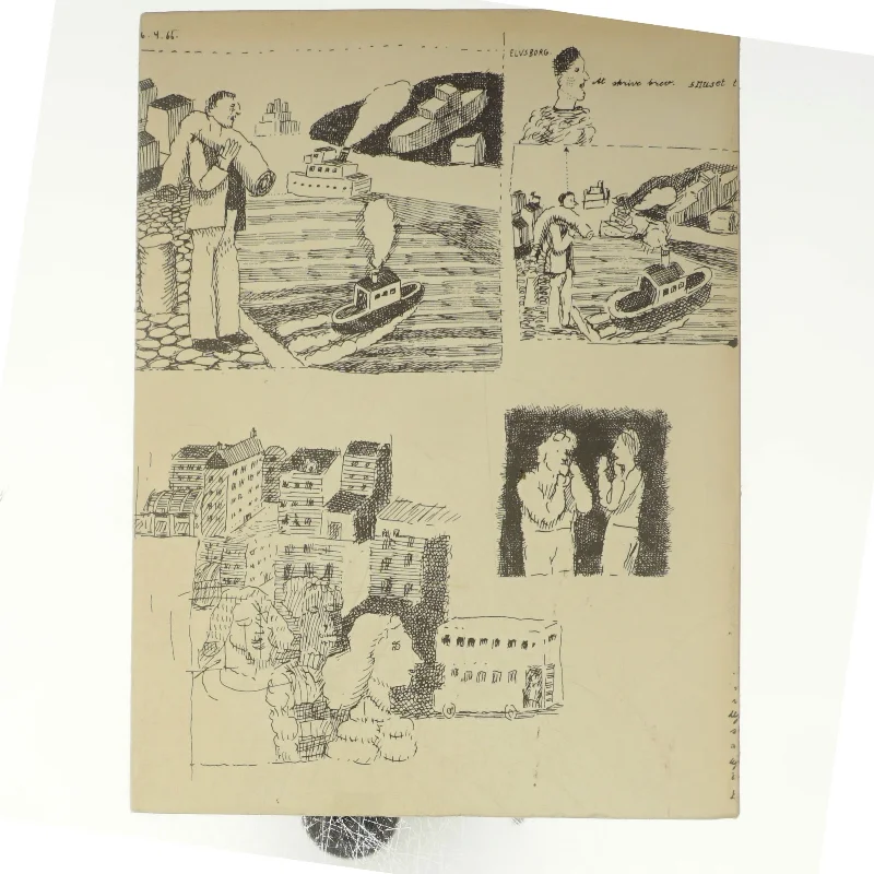 Optrin fra Seppo Mattinens skitsebog