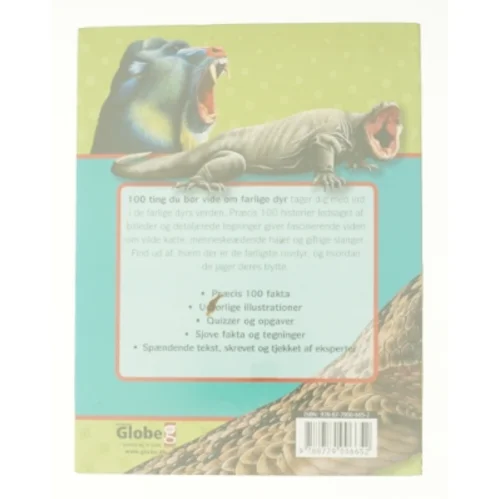 100 ting du bør vide om: farlige dyr af Camilla De la Bédoyère (Bog)