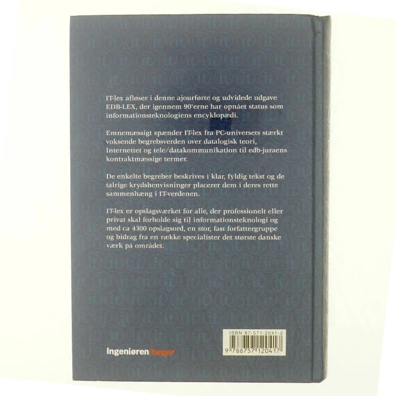 Itlex : det store informatik-leksikon (Bog)