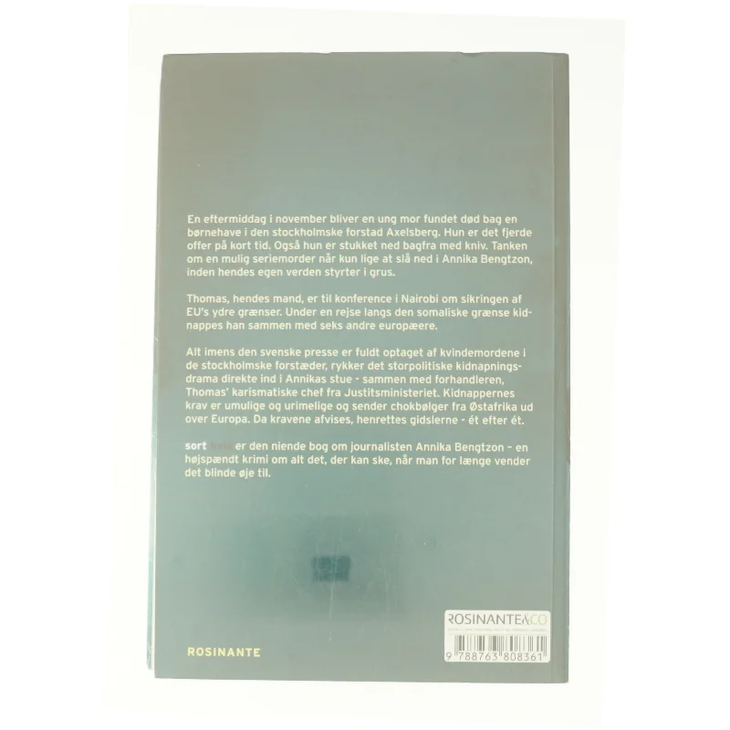 Sort hvid af Liza Marklund (Bog)