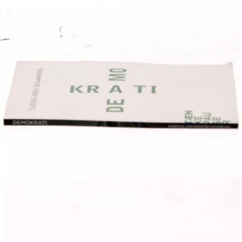 Demokrati af Svend-Erik Skaaning (Bog)