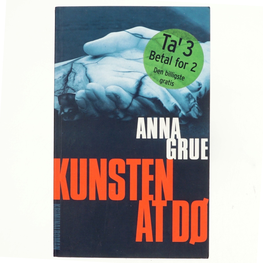 Kunsten at dø af Anna Grue (Bog)