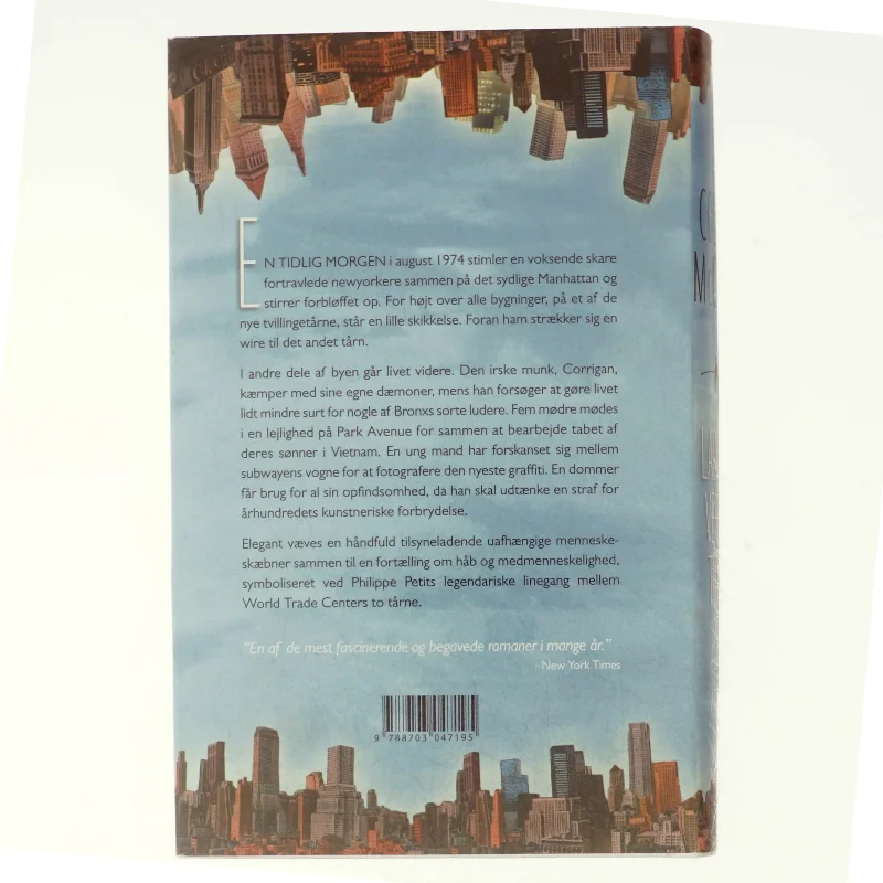 Lad kun verden tumle sig af Colum McCann (Bog)