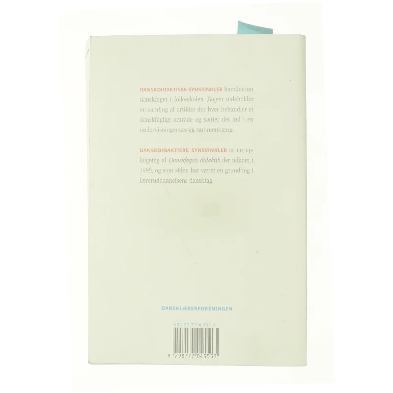 Danskdidaktiske synsvinkler (Bog)