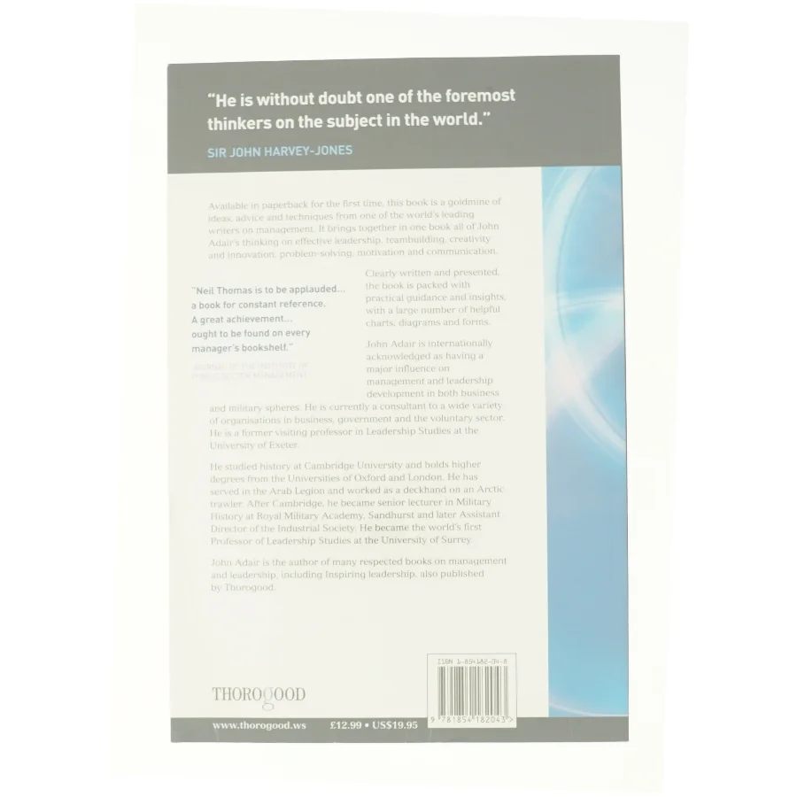 John Adair: the Handbook of Management and Leadership af John Adair (Bog)