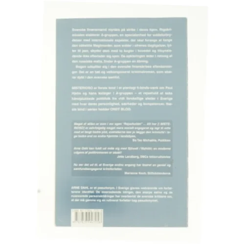 Misterioso af Arne Dahl