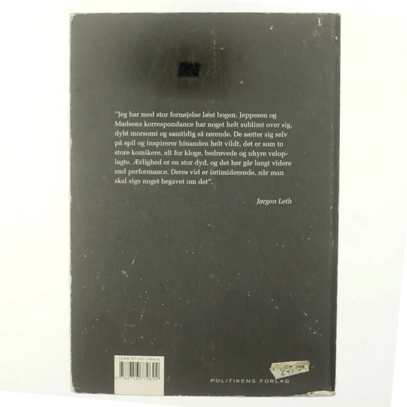 Hold masken eller der falder brænde ned (Bog)