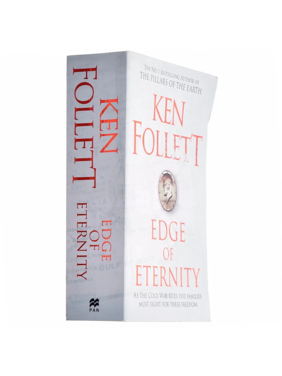 Forsiden af På kanten af evigheden (Edge of Eternity) af Ken Follett