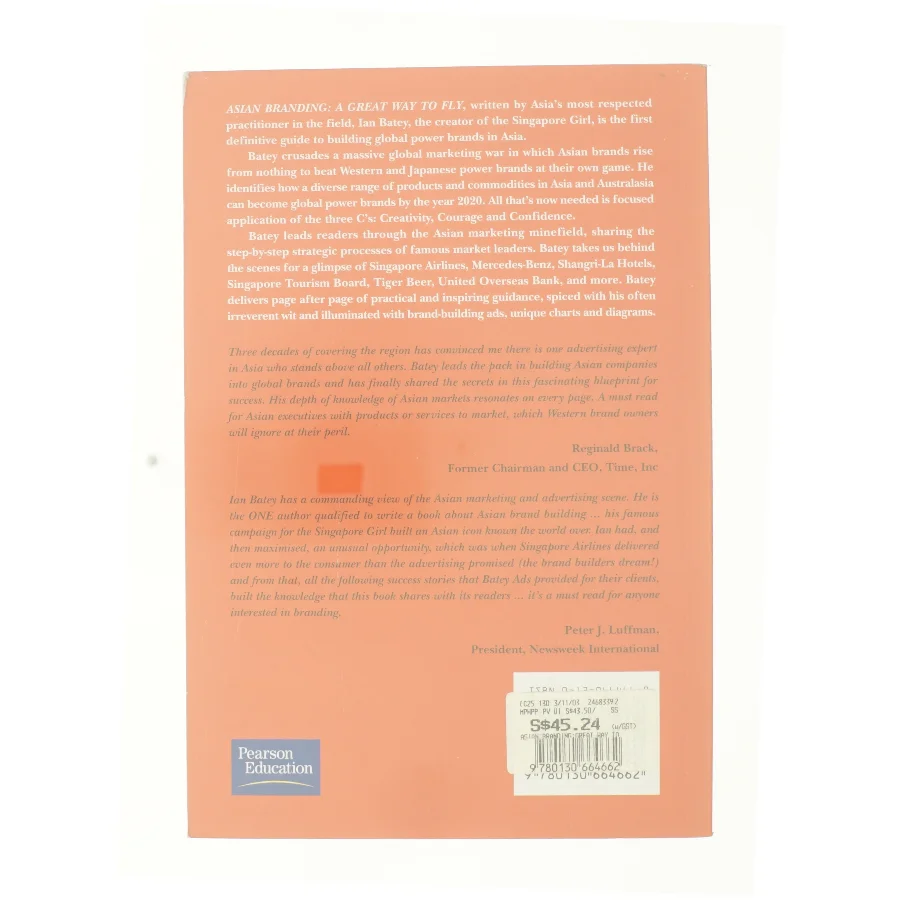 Asian Branding - A great way to fly af Ian Batey (Bog)