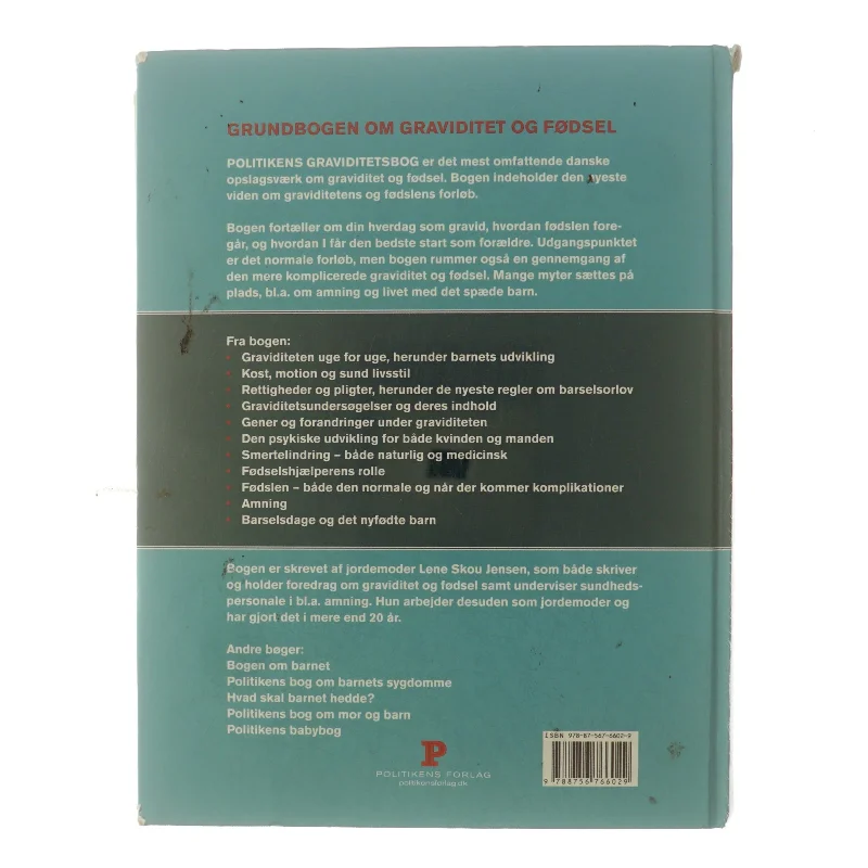 Politikens graviditetsbog af Lene Skou Jensen (Bog)