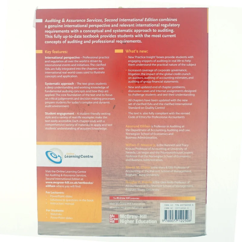 Auditing & assurance services (Bog)