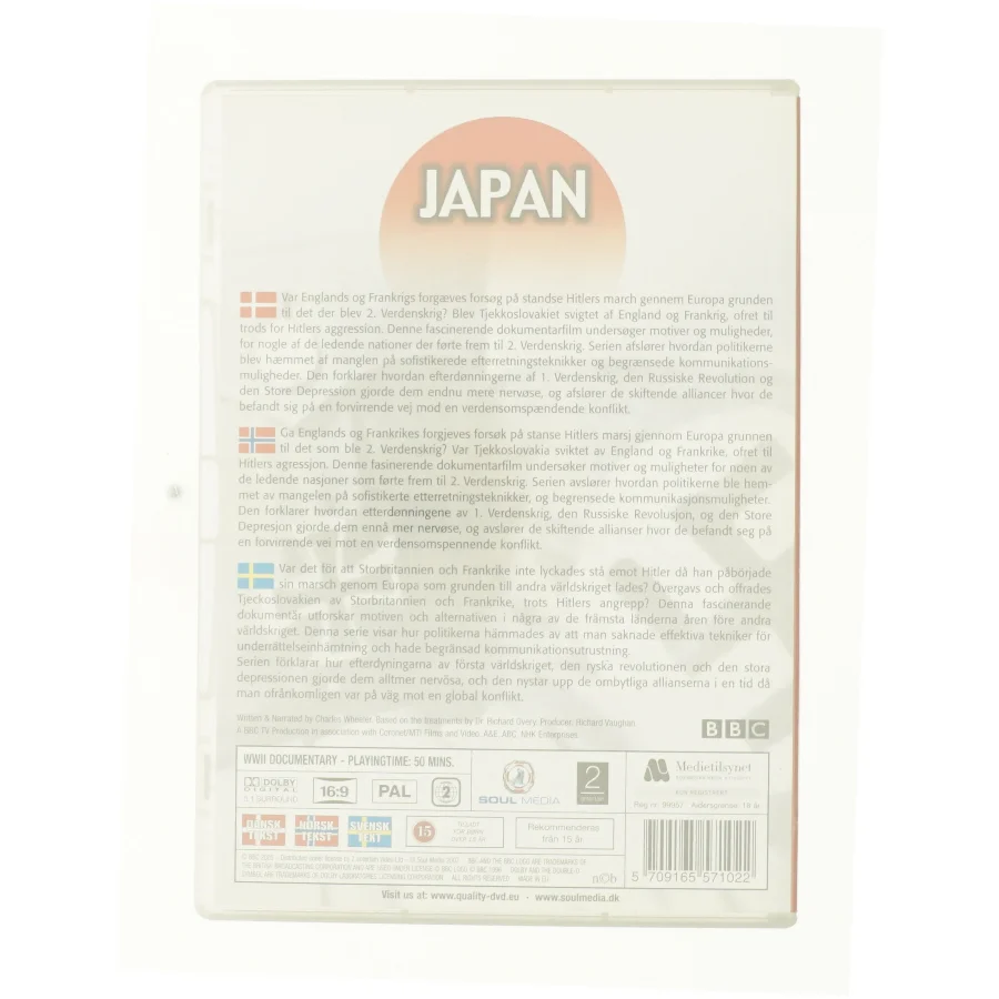 The road to War episode 3 Japan  fra DVD