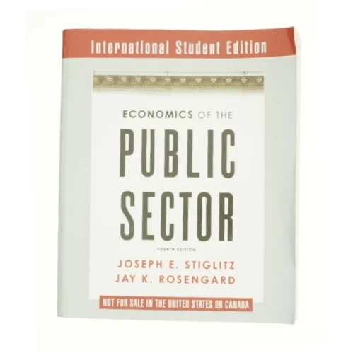 Economics of the Public Sector (Bog)