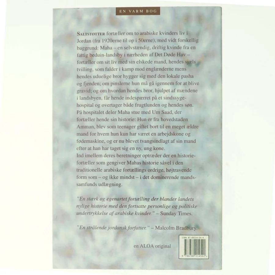 Salt støtter af Fadia Faqir