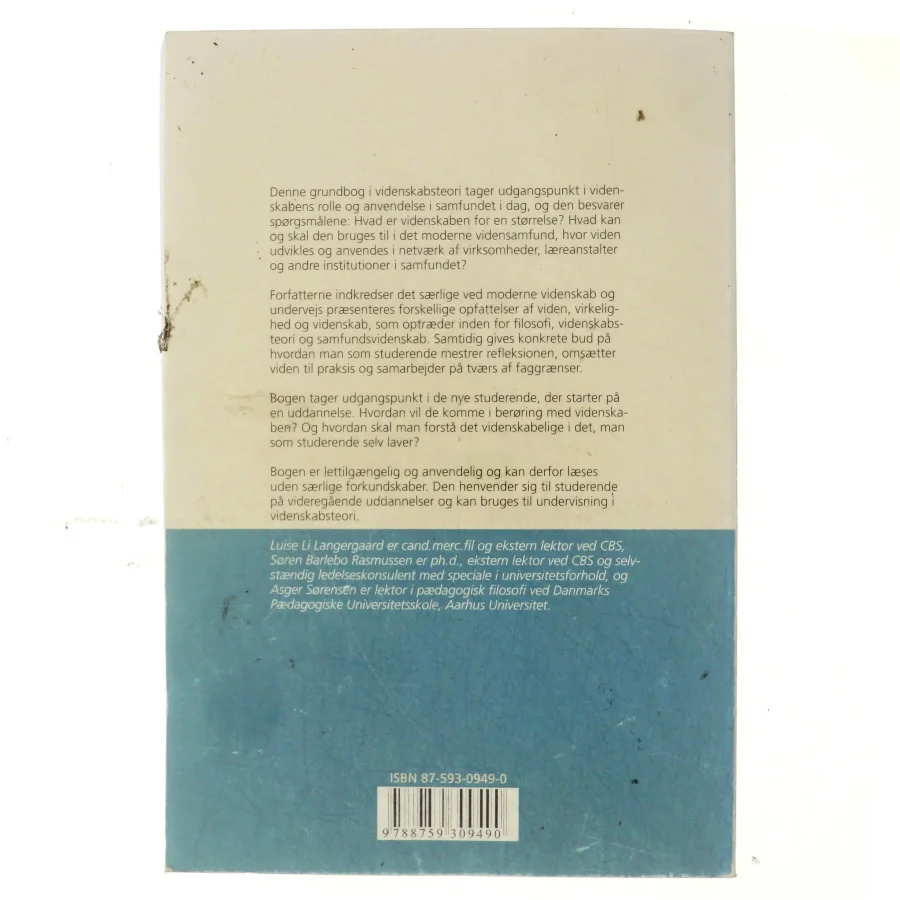 Viden, videnskab og virkelighed (Bog)