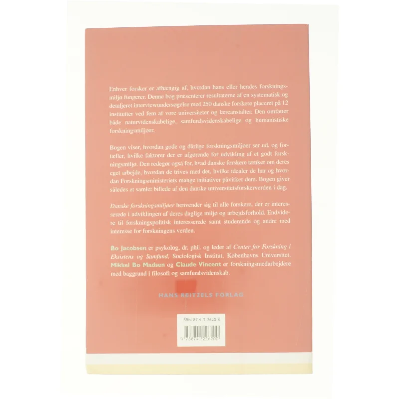 Danske forskningsmiljøer (Bog)