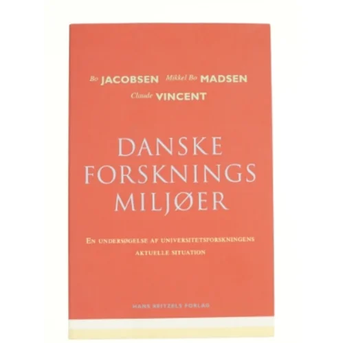 Danske forskningsmiljøer (Bog)