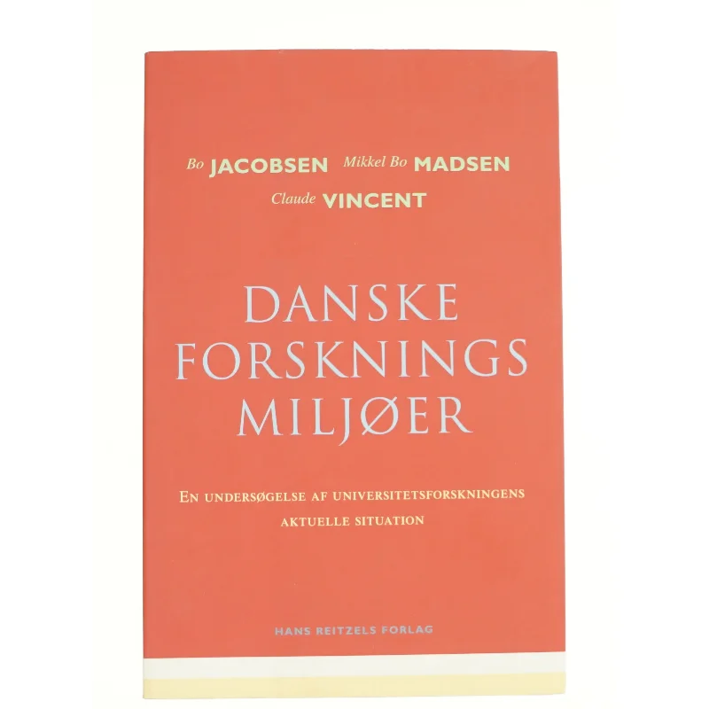 Danske forskningsmiljøer (Bog)