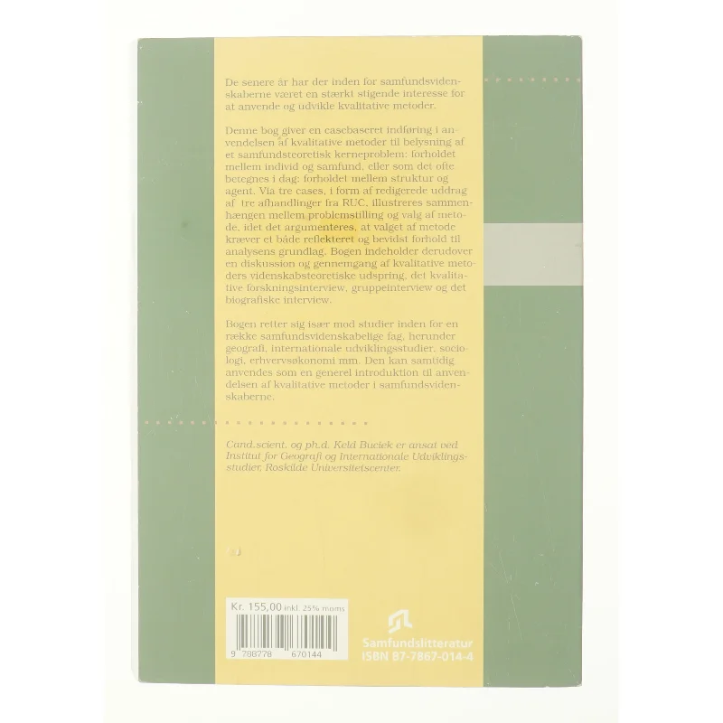 Fra problem til metode af Keld Buciek (Bog)