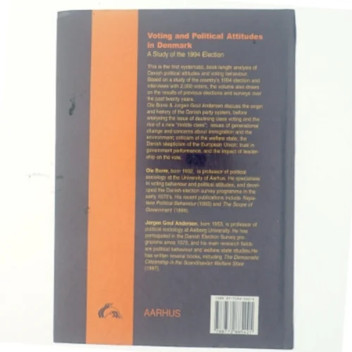 Voting and political attitudes in Denmark : a study of the 1994 election (Bog)