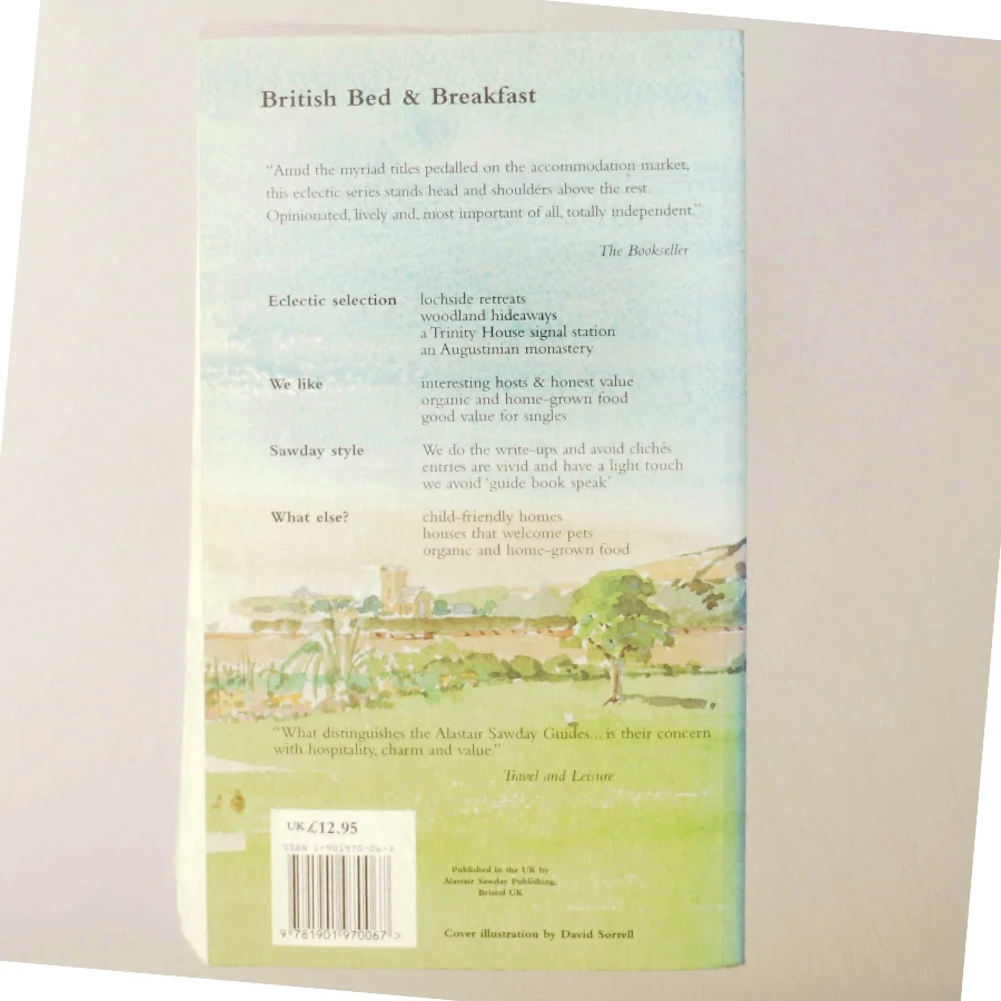 Special Places to Stay British Bed and Breakfast af Alastair Sawday (Bog)