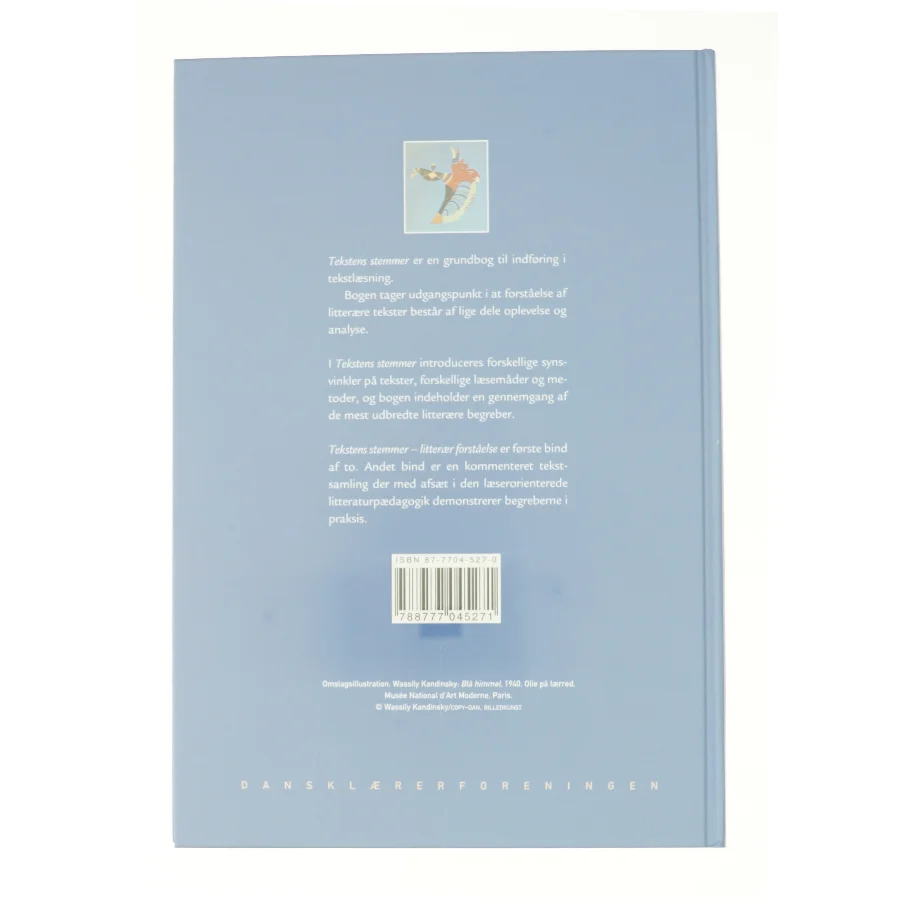 Tekstens stemmer : Litterær forståelse af Peter Kaspersen (Bog)