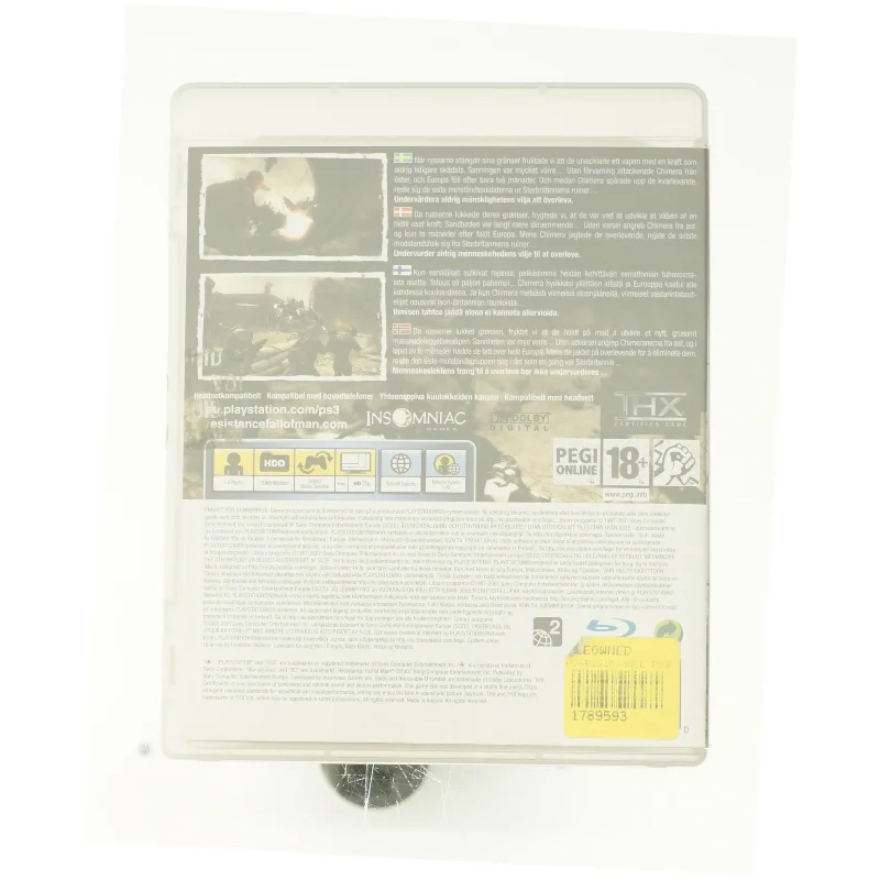 Resistance Fall og man fra dvd