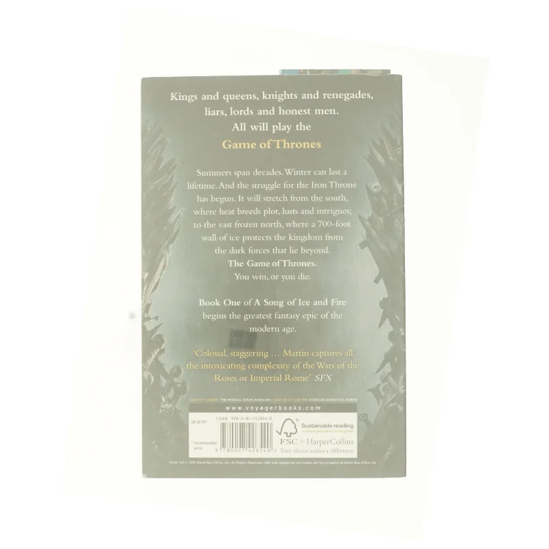 A Game of Thrones af George R. R. Martin (Bog)