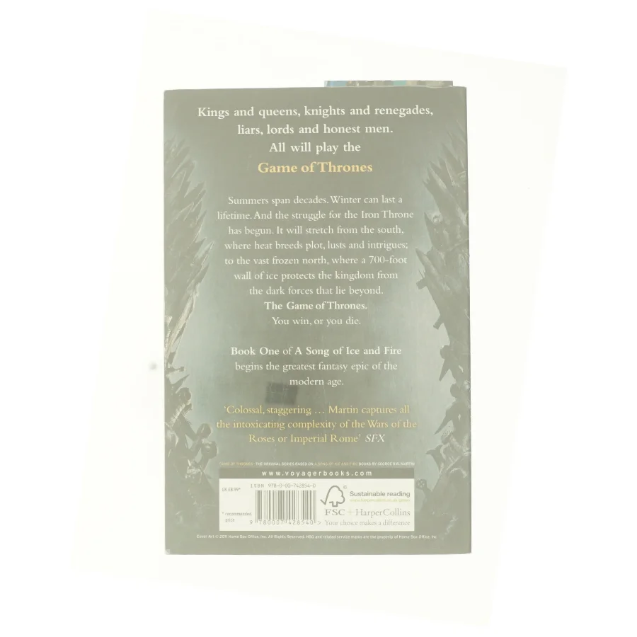 A Game of Thrones af George R. R. Martin (Bog)