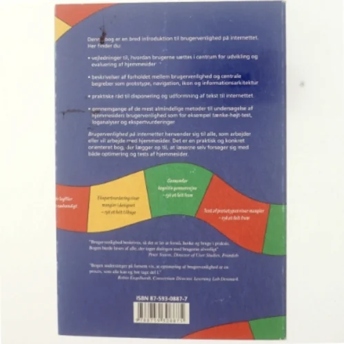Brugervenlighed på internettet : en introduktion (Bog)