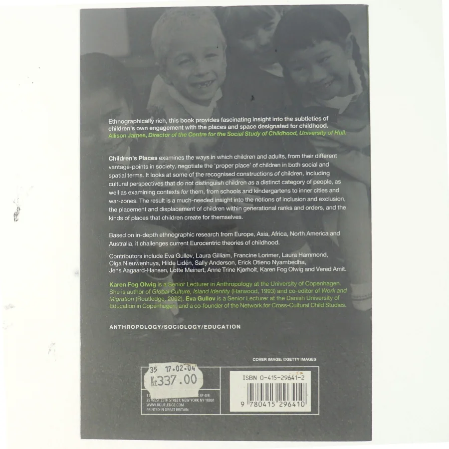 Children's places : cross-cultural perspectives (Bog)