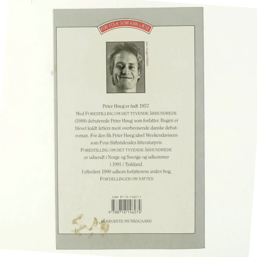 Forestilling om det tyvende århundrede : roman af Peter Høeg (f. 1957-05-17) (Bog)