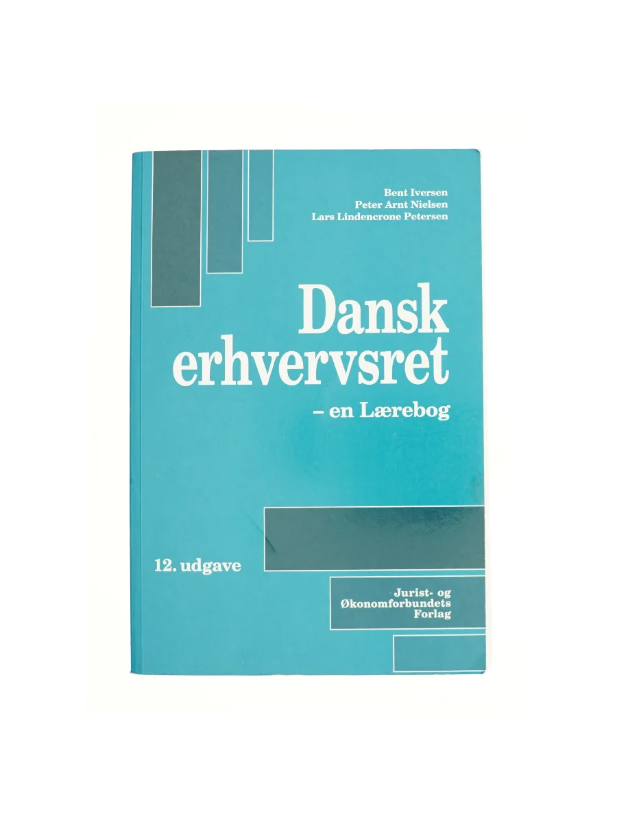 Forsiden af Dansk erhvervsret - en lærebog
