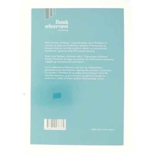 Dansk erhvervsret - en lærebog (Bog)