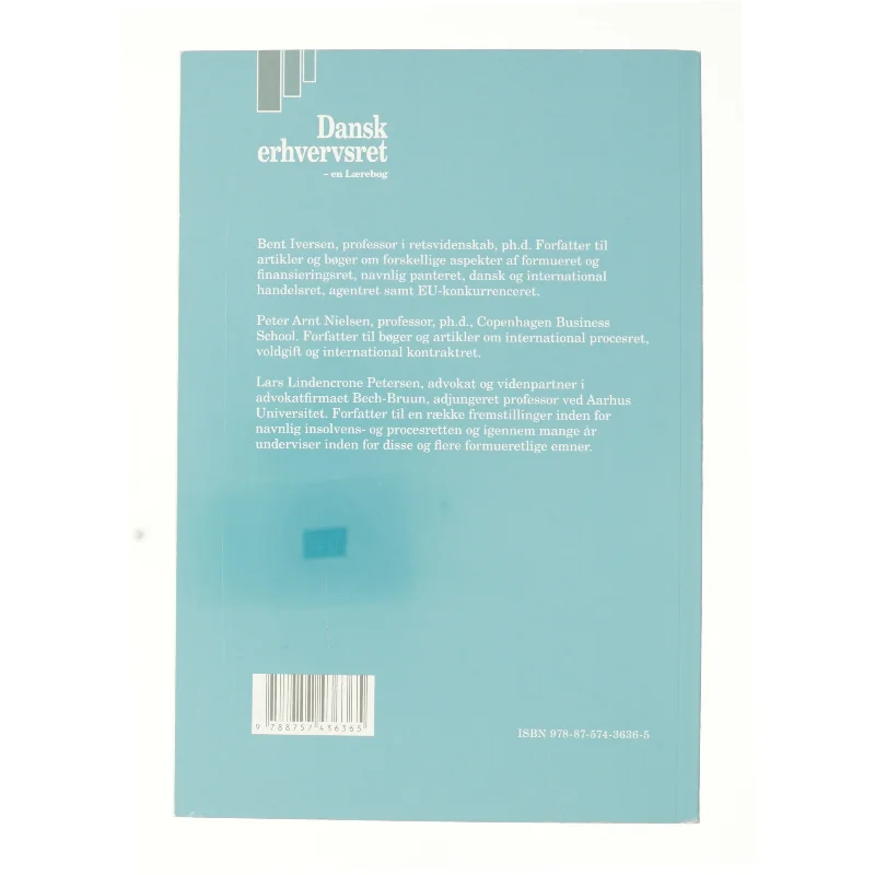 Dansk erhvervsret - en lærebog (Bog)