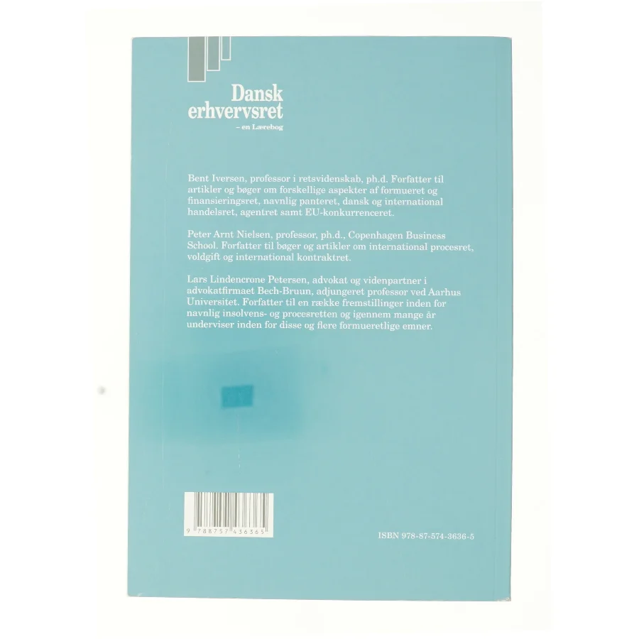 Dansk erhvervsret - en lærebog (Bog)
