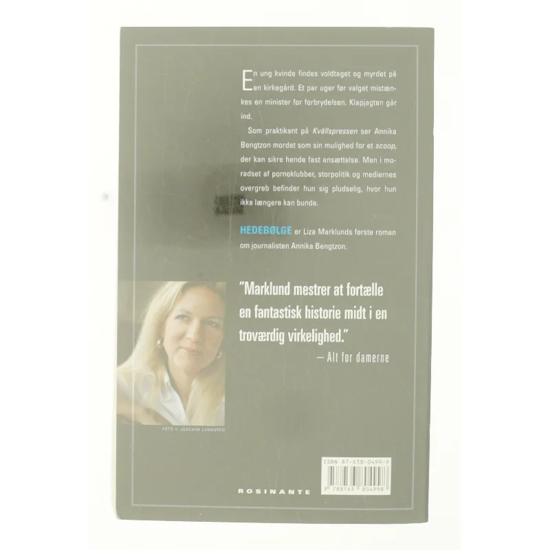 Hedebølge af Liza Marklund (Bog)