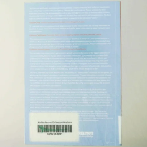 Architecture & Design versus Consumerism bog fra Routledge