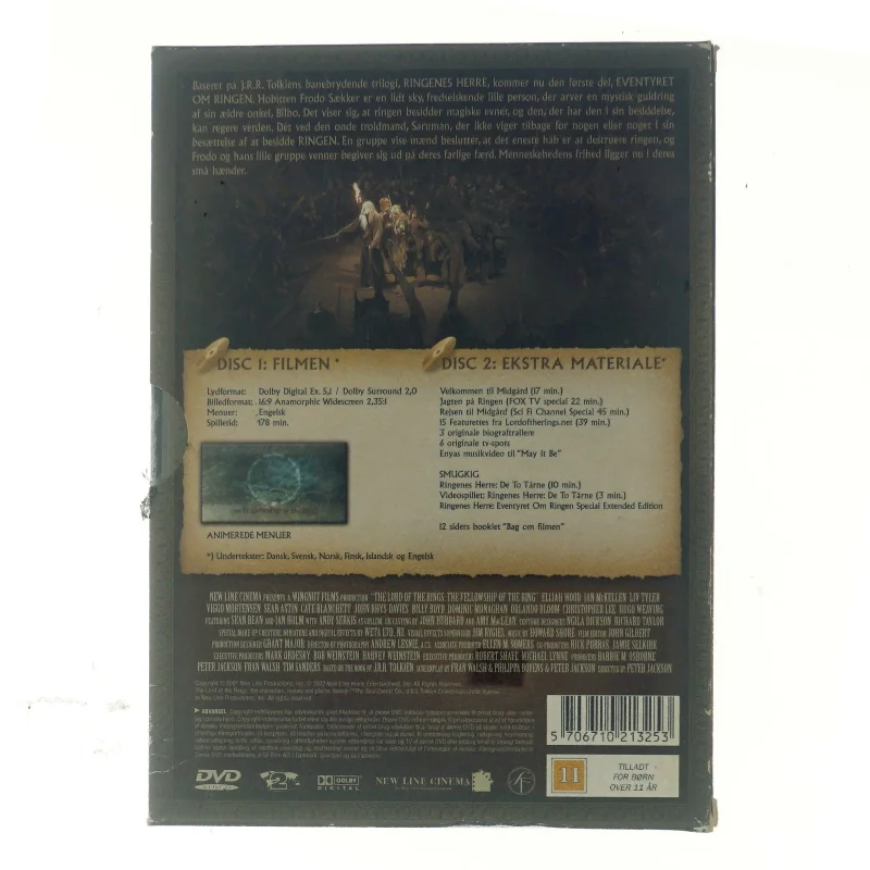 Lord of the Rings / Ringenes Herre (DVD)