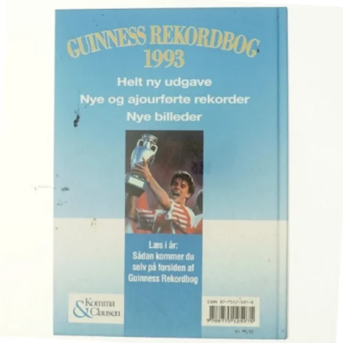Guinness rekordbog. Årgang 1993 (Bog)
