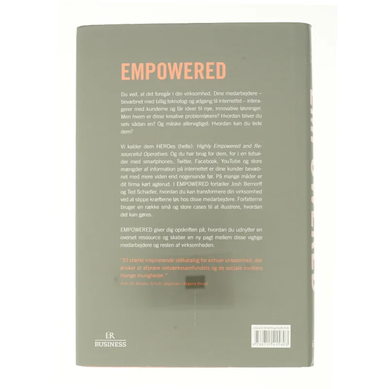 Empowered af Ted Schadler, Josh Bernoff (Bog)