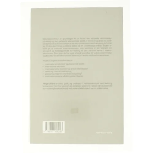 Makroøkonomi af Helge Brink (Bog)