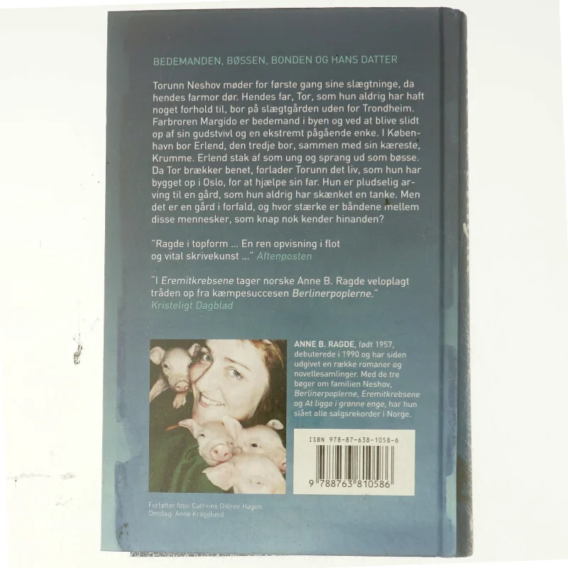 Eremitkrebsene : roman af Anne B. Ragde (Bog)