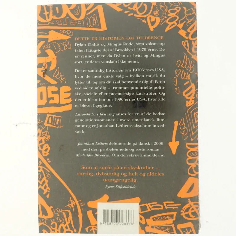 Ensomhedens fæstning af Jonathan Lethem (Bog)