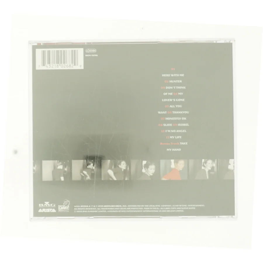 No Angel (CD) fra DVD