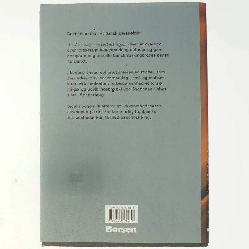 Benchmarking - en praktisk tilgang af Per V. Freytag (Bog)