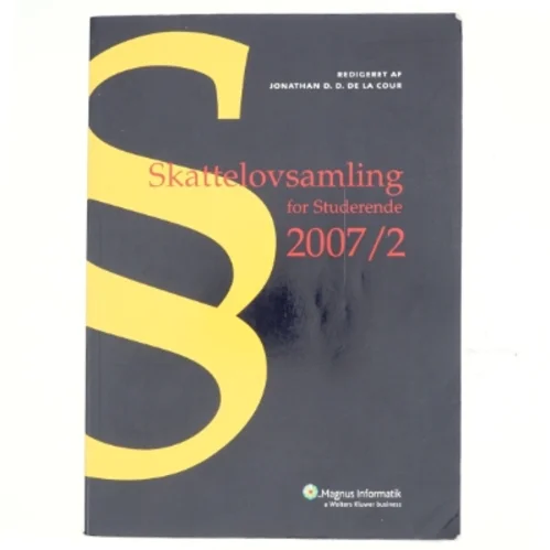 Skattelovsamling 2007/2