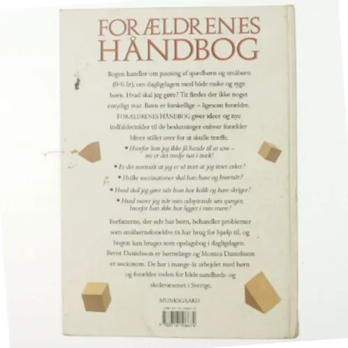 Forældrenes håndbog : om børn fra 0-6 år (Bog)