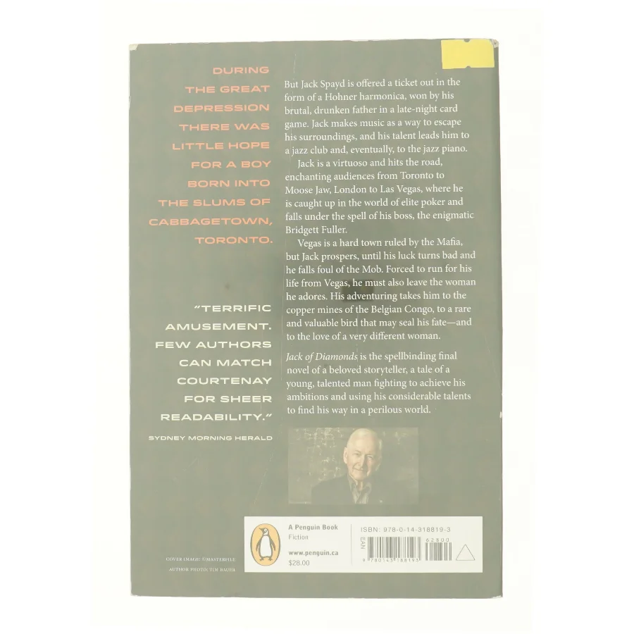 Jack of diamonds af Bryce Courtenay (Bog)